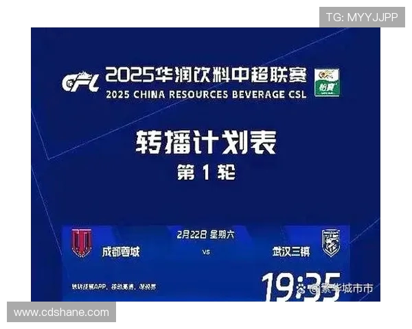 武汉三镇迎战成都蓉城 两强对决争夺中超积分榜重要位置